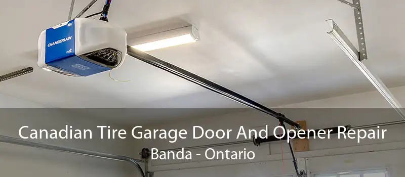 Canadian Tire Garage Door And Opener Repair Banda - Ontario