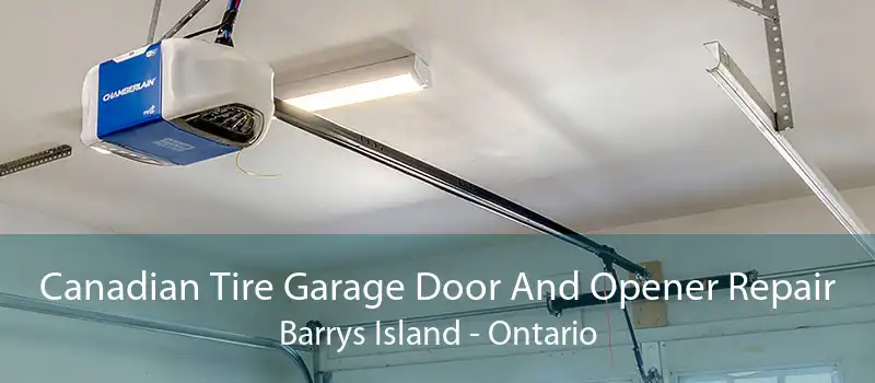 Canadian Tire Garage Door And Opener Repair Barrys Island - Ontario