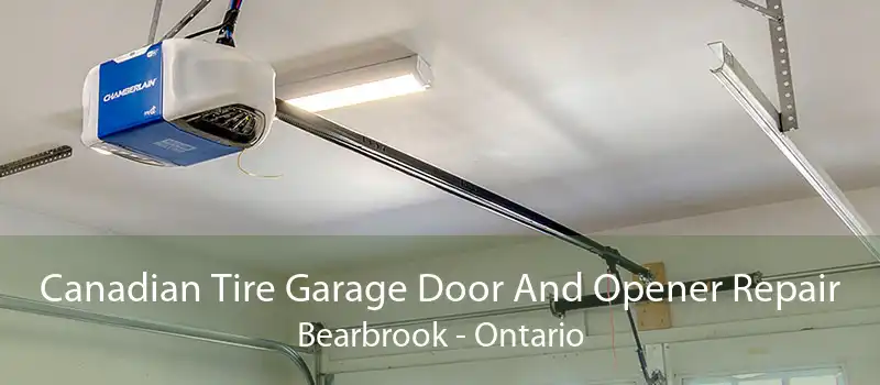 Canadian Tire Garage Door And Opener Repair Bearbrook - Ontario
