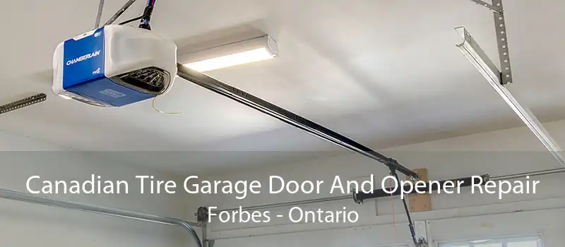 Canadian Tire Garage Door And Opener Repair Forbes - Ontario