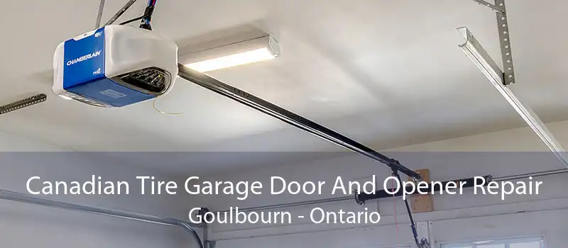 Canadian Tire Garage Door And Opener Repair Goulbourn - Ontario
