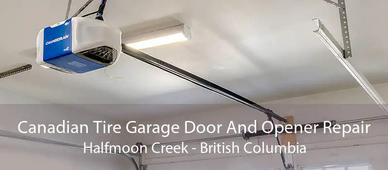 Canadian Tire Garage Door And Opener Repair Halfmoon Creek - British Columbia