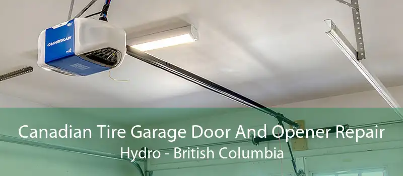 Canadian Tire Garage Door And Opener Repair Hydro - British Columbia