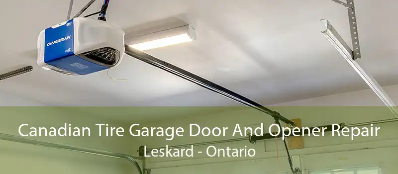 Canadian Tire Garage Door And Opener Repair Leskard - Ontario
