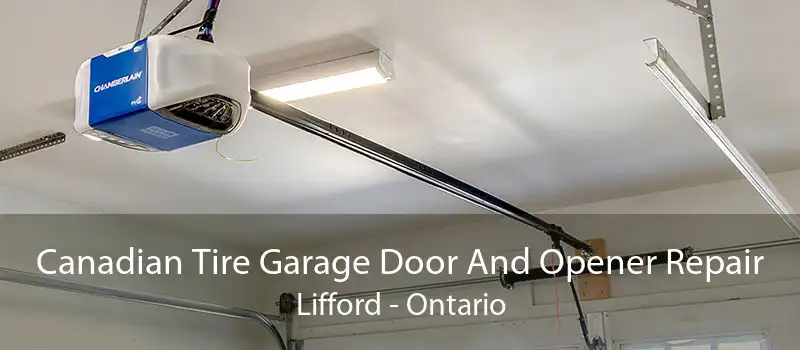 Canadian Tire Garage Door And Opener Repair Lifford - Ontario