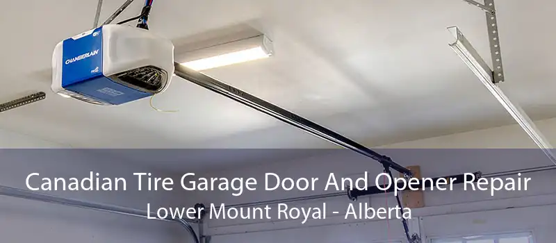 Canadian Tire Garage Door And Opener Repair Lower Mount Royal - Alberta