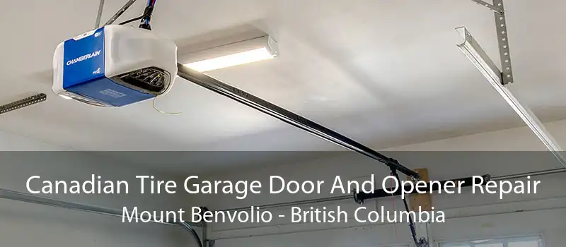 Canadian Tire Garage Door And Opener Repair Mount Benvolio - British Columbia