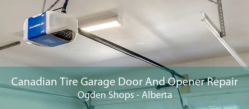 Canadian Tire Garage Door And Opener Repair Ogden Shops - Alberta