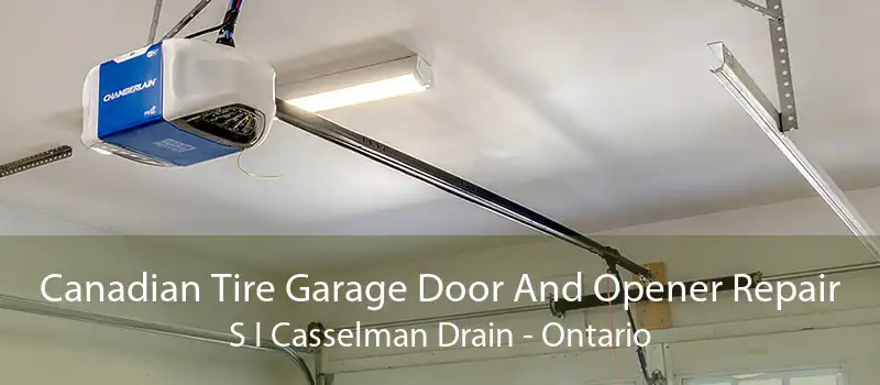 Canadian Tire Garage Door And Opener Repair S I Casselman Drain - Ontario