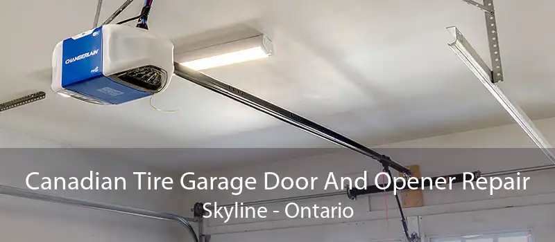 Canadian Tire Garage Door And Opener Repair Skyline - Ontario