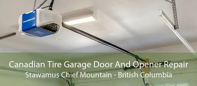 Canadian Tire Garage Door And Opener Repair Stawamus Chief Mountain - British Columbia