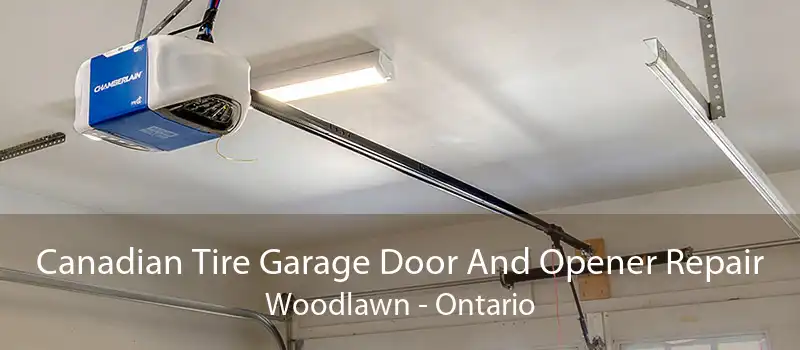 Canadian Tire Garage Door And Opener Repair Woodlawn - Ontario