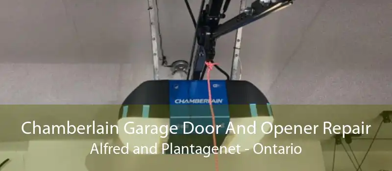 Chamberlain Garage Door And Opener Repair Alfred and Plantagenet - Ontario