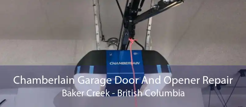 Chamberlain Garage Door And Opener Repair Baker Creek - British Columbia
