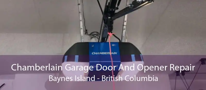 Chamberlain Garage Door And Opener Repair Baynes Island - British Columbia
