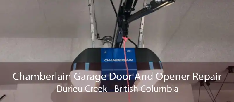 Chamberlain Garage Door And Opener Repair Durieu Creek - British Columbia
