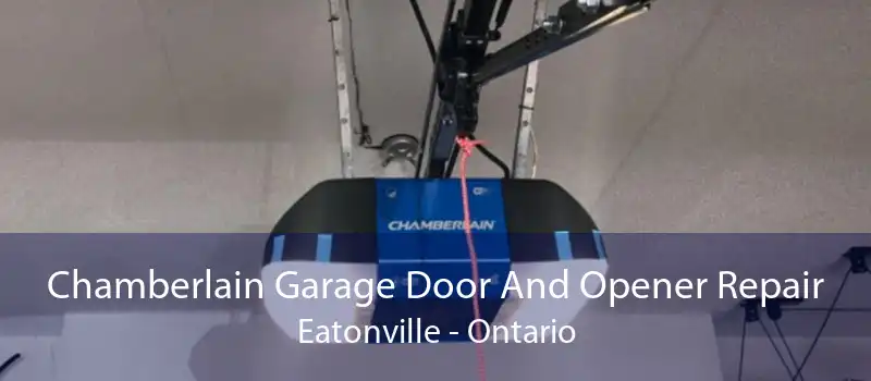 Chamberlain Garage Door And Opener Repair Eatonville - Ontario