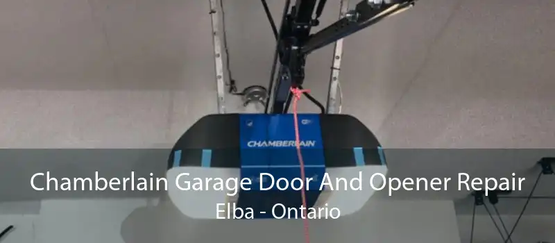 Chamberlain Garage Door And Opener Repair Elba - Ontario