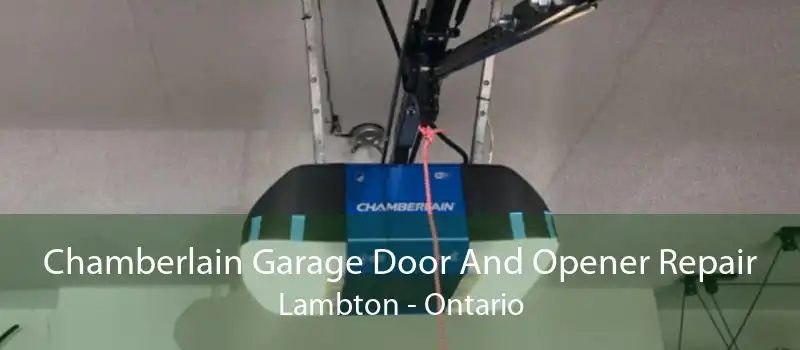 Chamberlain Garage Door And Opener Repair Lambton - Ontario