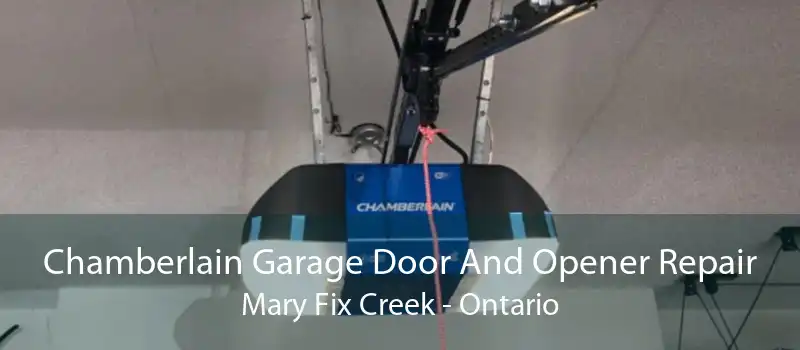 Chamberlain Garage Door And Opener Repair Mary Fix Creek - Ontario