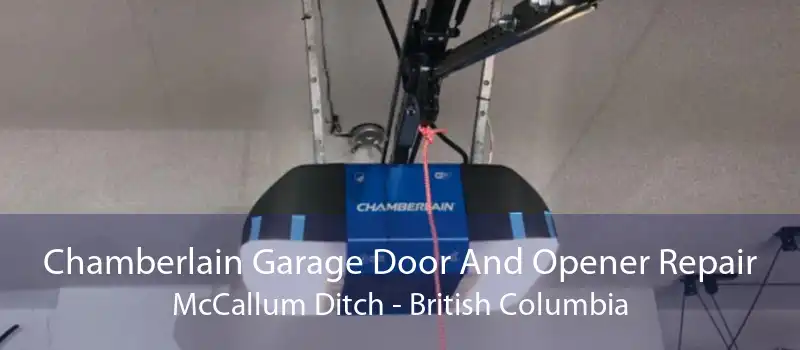 Chamberlain Garage Door And Opener Repair McCallum Ditch - British Columbia