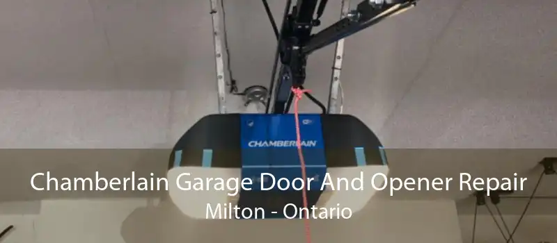 Chamberlain Garage Door And Opener Repair Milton - Ontario