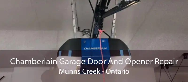 Chamberlain Garage Door And Opener Repair Munns Creek - Ontario
