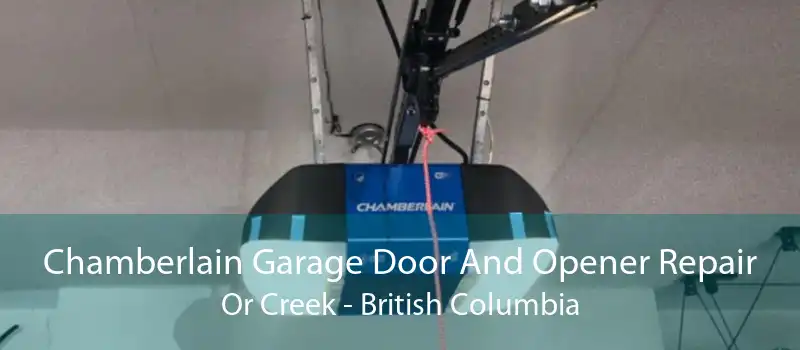Chamberlain Garage Door And Opener Repair Or Creek - British Columbia