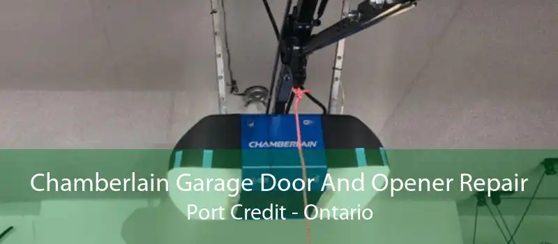 Chamberlain Garage Door And Opener Repair Port Credit - Ontario