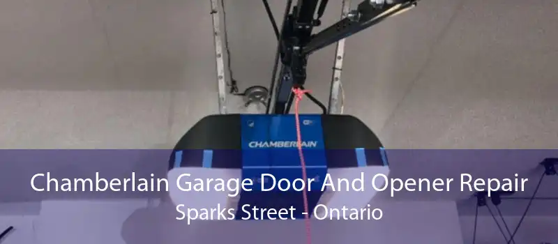 Chamberlain Garage Door And Opener Repair Sparks Street - Ontario