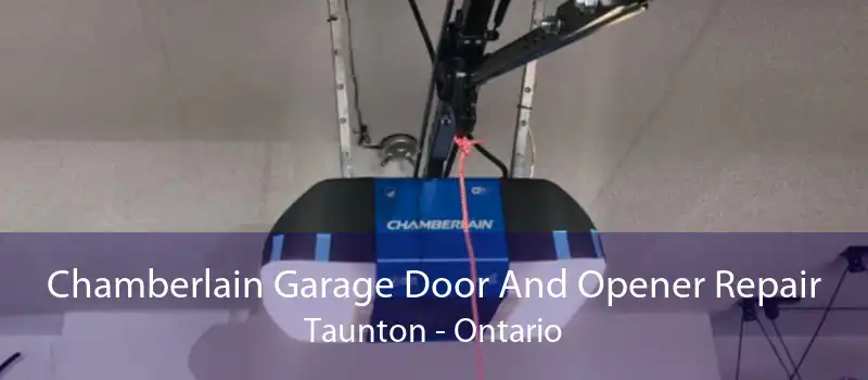Chamberlain Garage Door And Opener Repair Taunton - Ontario