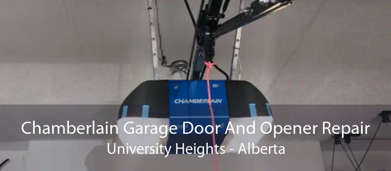 Chamberlain Garage Door And Opener Repair University Heights - Alberta