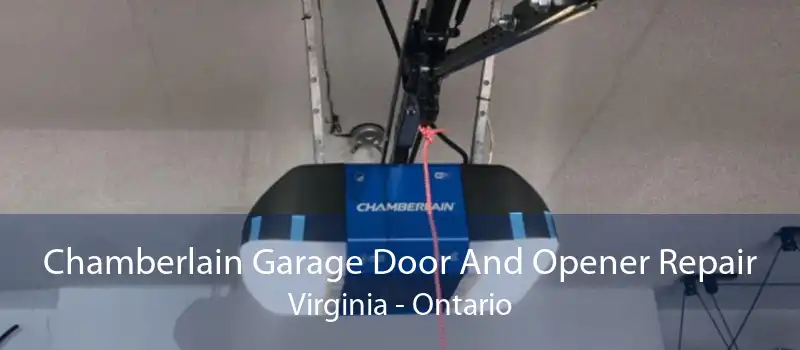 Chamberlain Garage Door And Opener Repair Virginia - Ontario