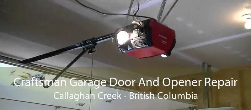 Craftsman Garage Door And Opener Repair Callaghan Creek - British Columbia