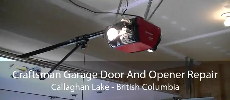 Craftsman Garage Door And Opener Repair Callaghan Lake - British Columbia