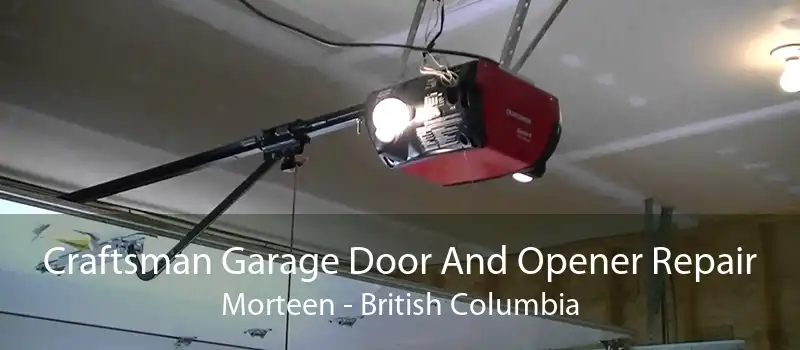 Craftsman Garage Door And Opener Repair Morteen - British Columbia