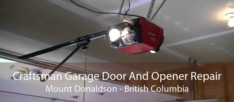 Craftsman Garage Door And Opener Repair Mount Donaldson - British Columbia
