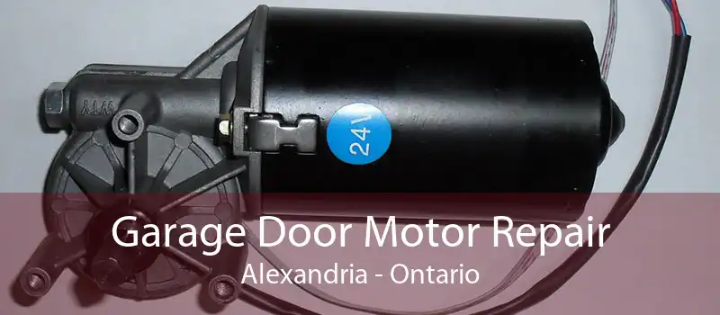 Garage Door Motor Repair Alexandria - Ontario