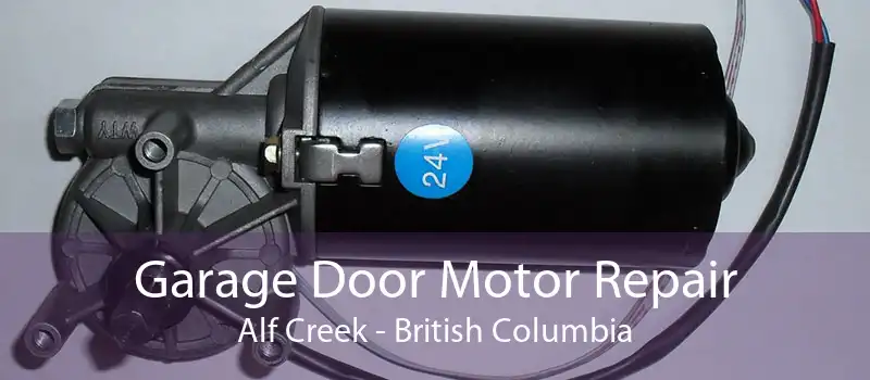 Garage Door Motor Repair Alf Creek - British Columbia