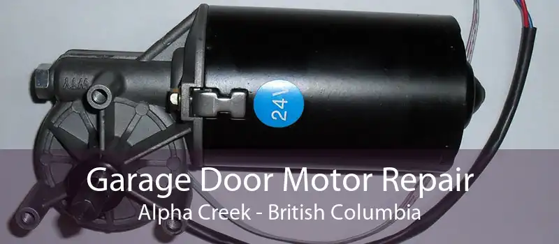 Garage Door Motor Repair Alpha Creek - British Columbia