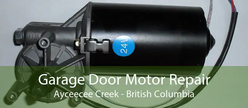 Garage Door Motor Repair Ayceecee Creek - British Columbia