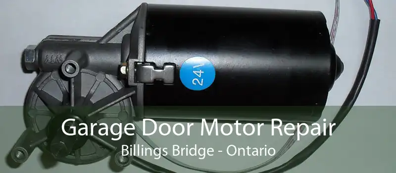 Garage Door Motor Repair Billings Bridge - Ontario