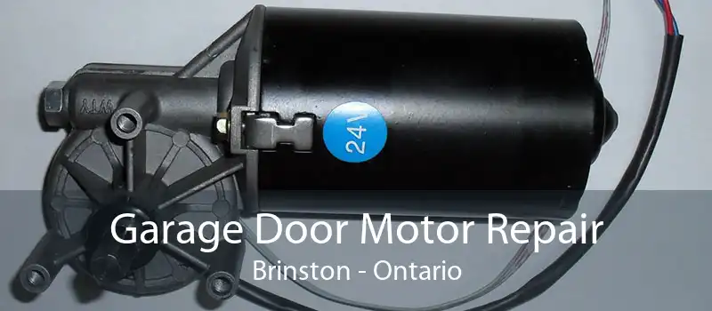 Garage Door Motor Repair Brinston - Ontario