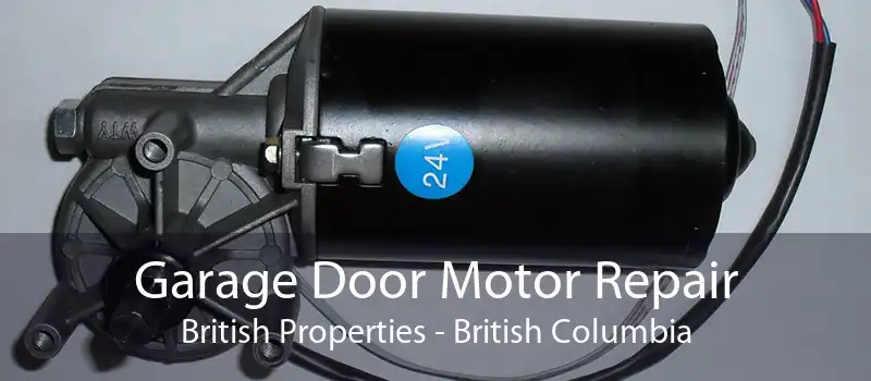 Garage Door Motor Repair British Properties - British Columbia