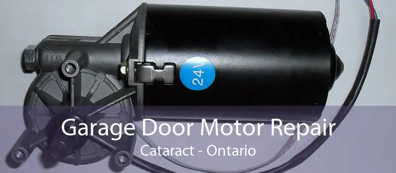 Garage Door Motor Repair Cataract - Ontario