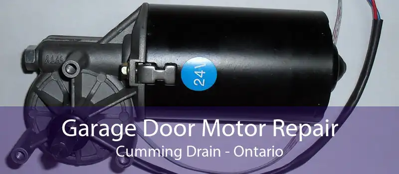Garage Door Motor Repair Cumming Drain - Ontario
