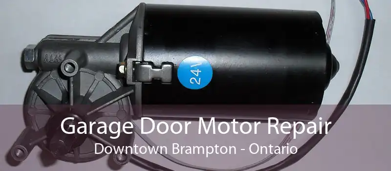 Garage Door Motor Repair Downtown Brampton - Ontario