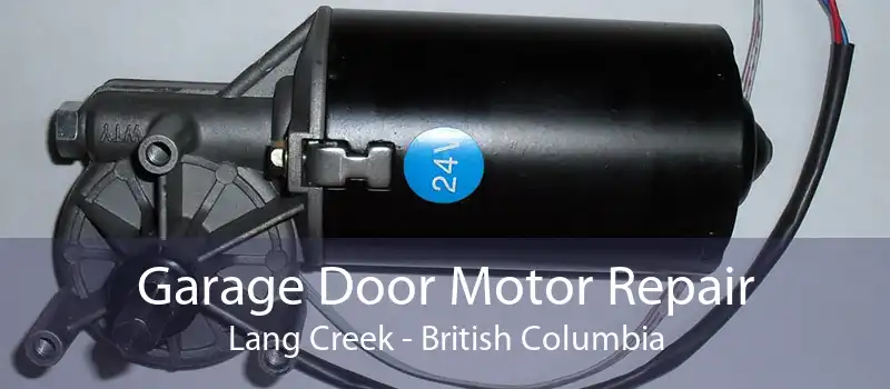 Garage Door Motor Repair Lang Creek - British Columbia