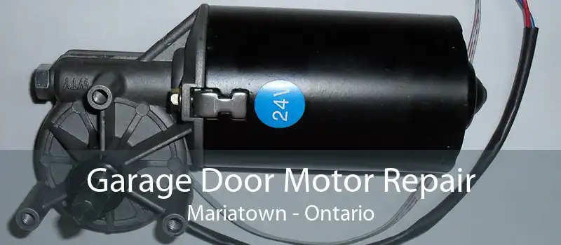 Garage Door Motor Repair Mariatown - Ontario