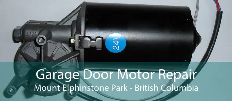 Garage Door Motor Repair Mount Elphinstone Park - British Columbia